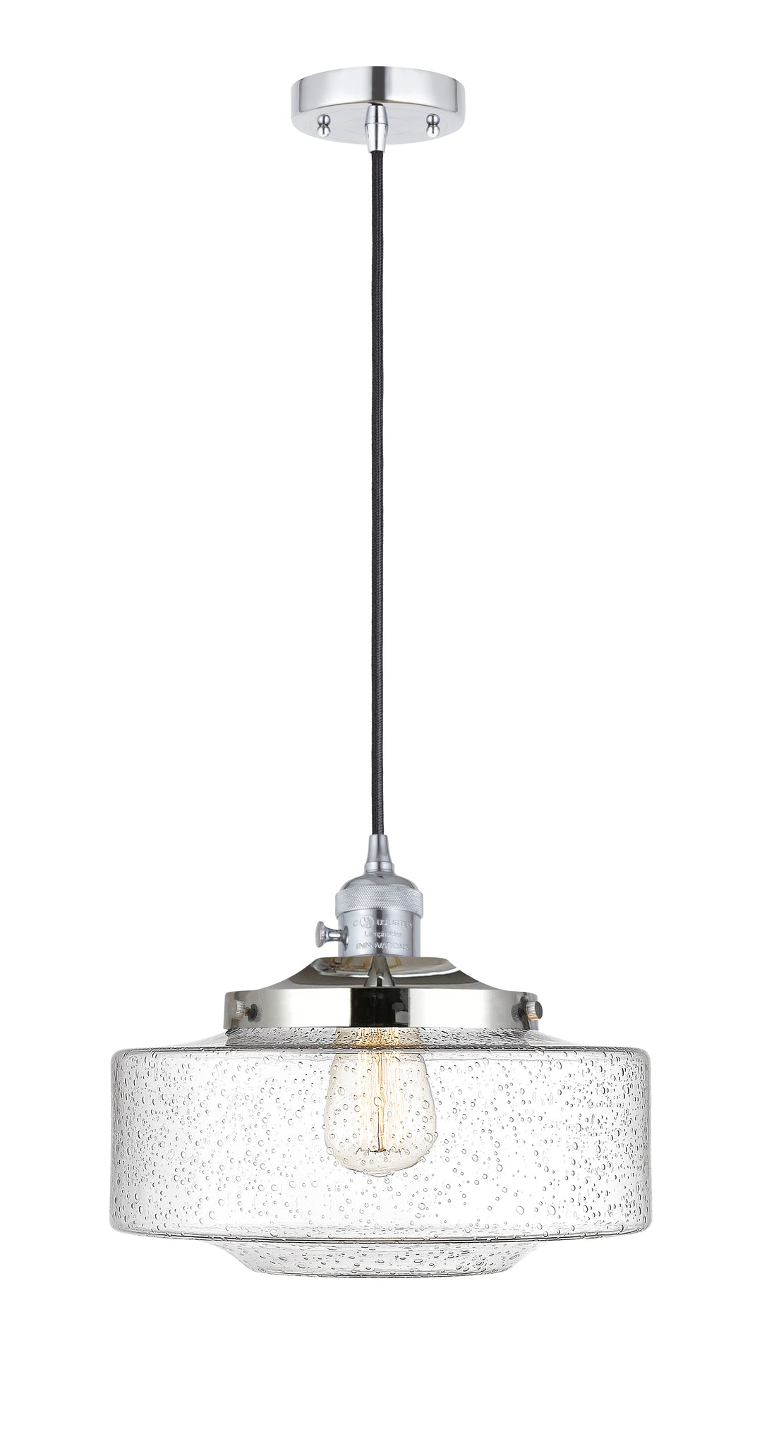 Innovations Lighting Bridgeton 12" Mini Pendant - Polished Chrome Mini-Pendants Innovations Lighting   