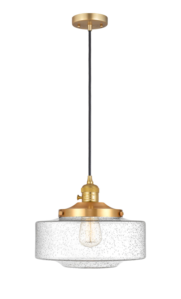 Innovations Lighting Bridgeton 12" Mini Pendant - Satin Gold Mini-Pendants Innovations Lighting   