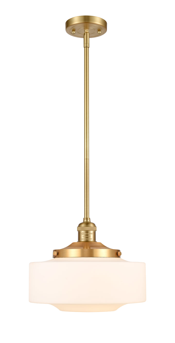 Innovations Lighting Bridgeton 12" Mini Pendant - Satin Gold Mini-Pendants Innovations Lighting   