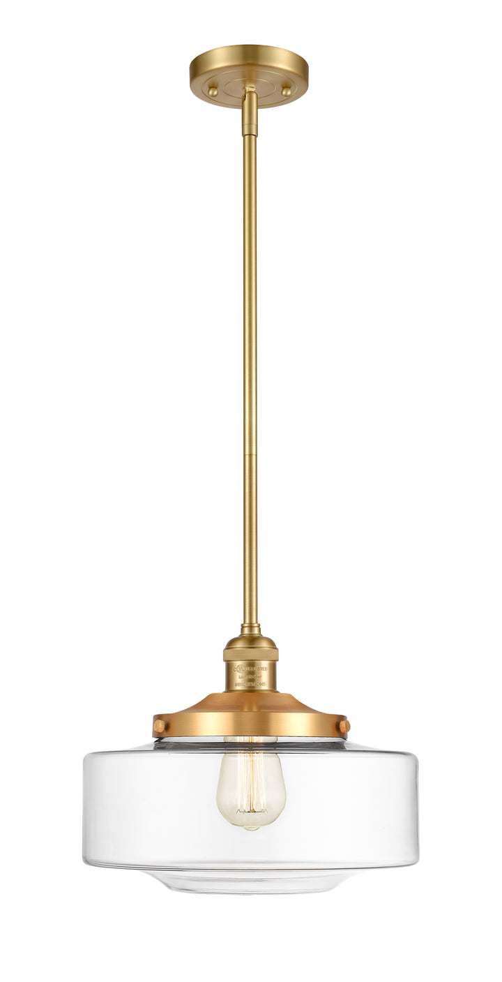 Innovations Lighting Bridgeton 12" Mini Pendant - Satin Gold Mini-Pendants Innovations Lighting   