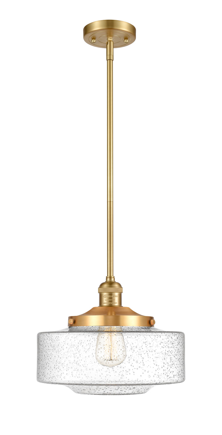 Innovations Lighting Bridgeton 12" Mini Pendant - Satin Gold Mini-Pendants Innovations Lighting   