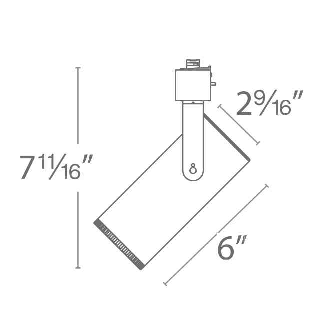 WAC Lighting 4' Track Kit Track Lighting WAC   