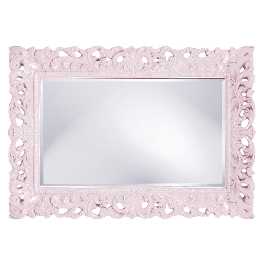 Howard Elliott Collection Barcelona Mirror - Glossy Lilac Mirrors Howard Elliott Collection   