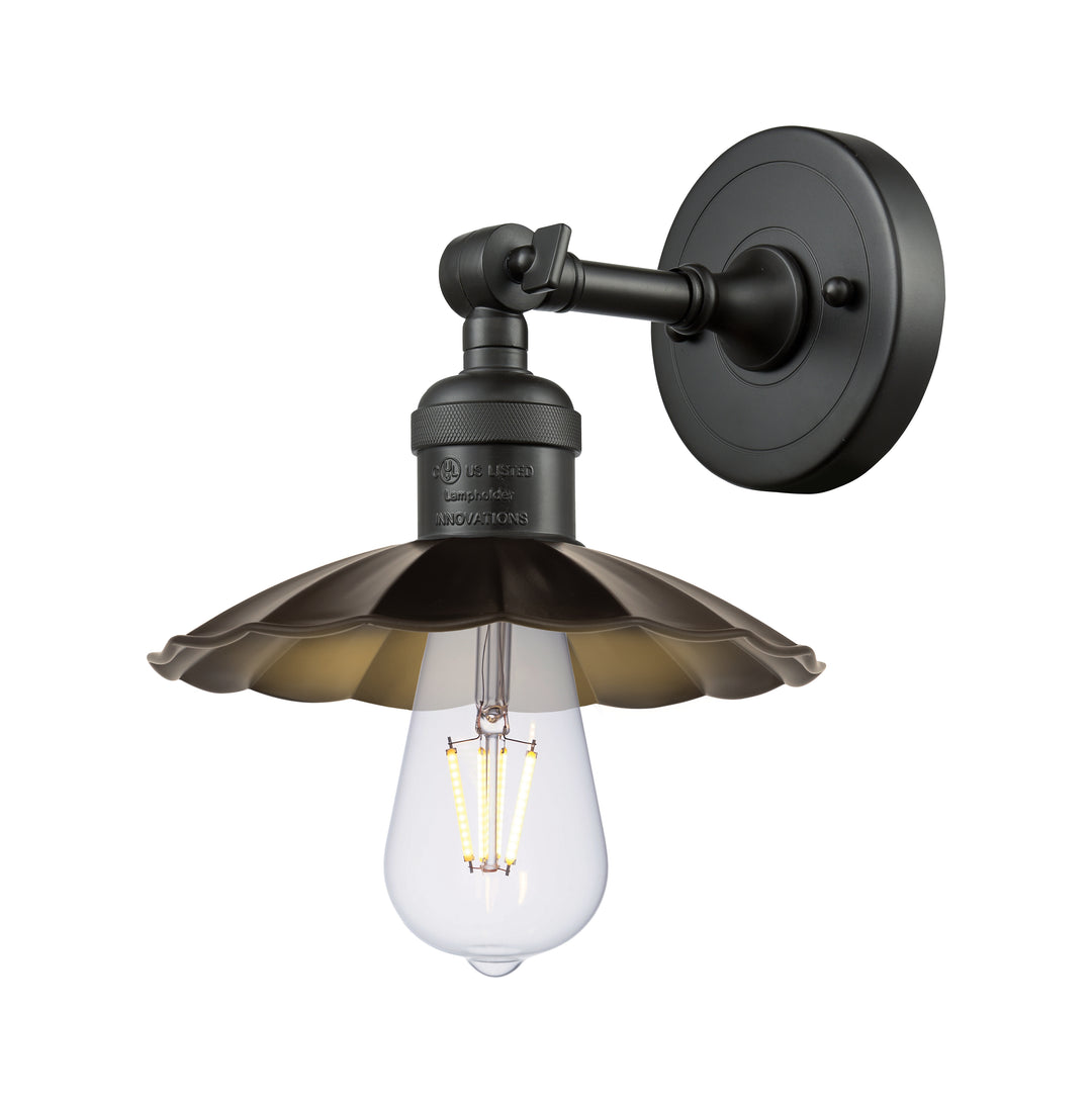 Innovations Lighting Scallop 7.5" Sconce - Oil Rubbed Bronze