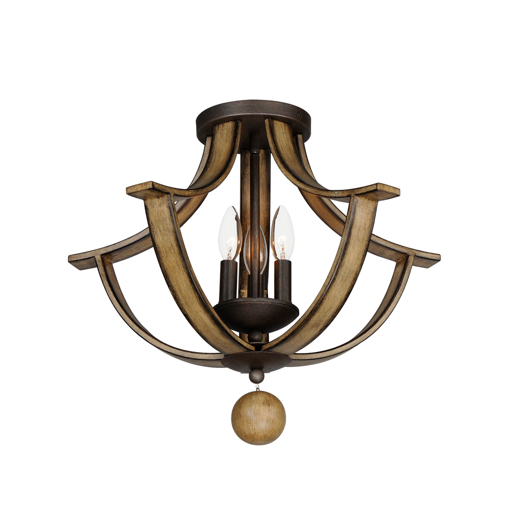 Maxim Basque-Semi-Flush Mount