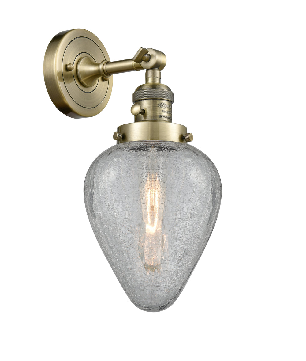 Innovations Lighting Geneseo 6" Sconce - Antique Brass