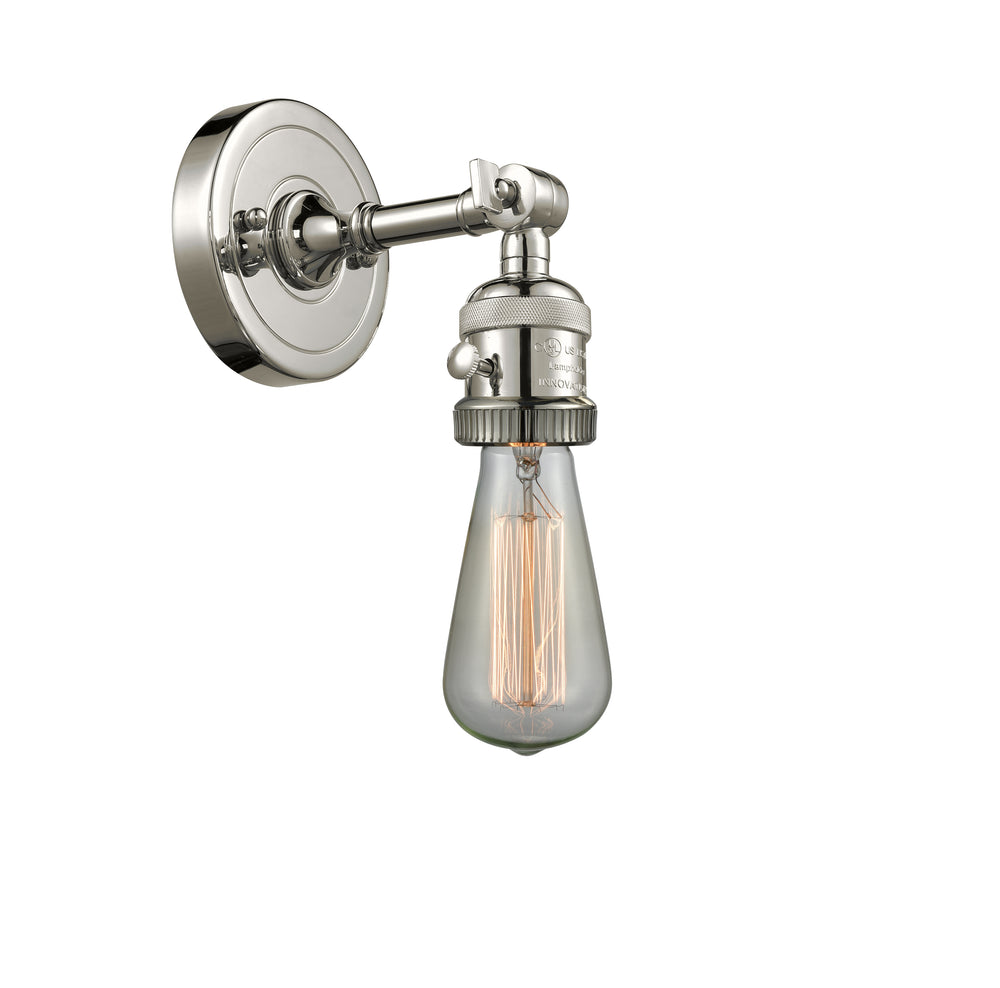 Innovations Lighting Bare Bulb Sconce - Polished Nickel