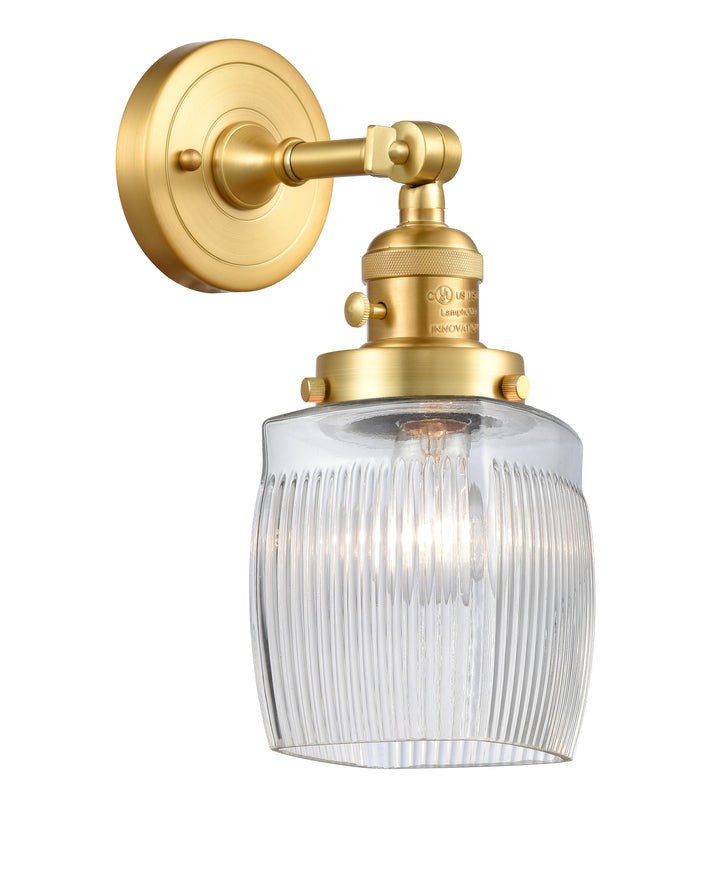 Innovations Lighting Colton Sconce - Satin Gold Wall Sconces Innovations Lighting   