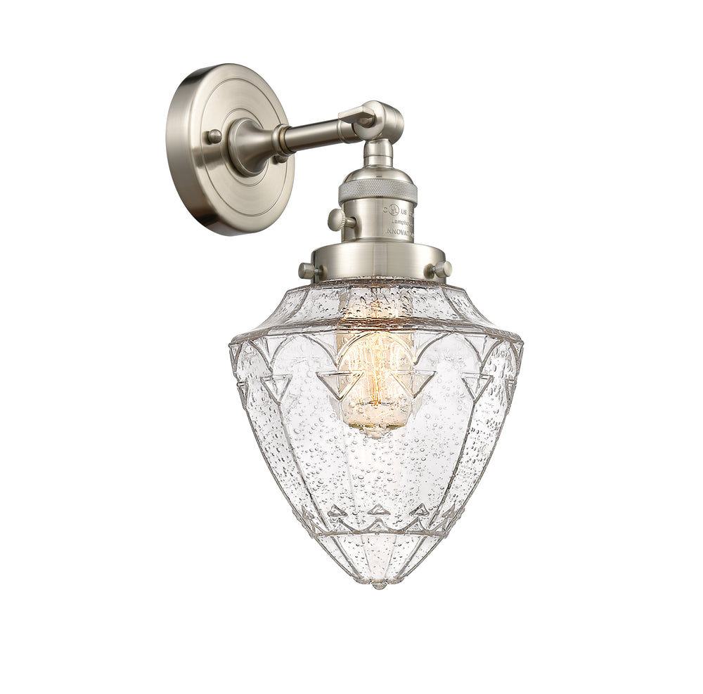 Innovations Lighting Bullet 7" Sconce - Brushed Satin Nickel Wall Sconces Innovations Lighting   