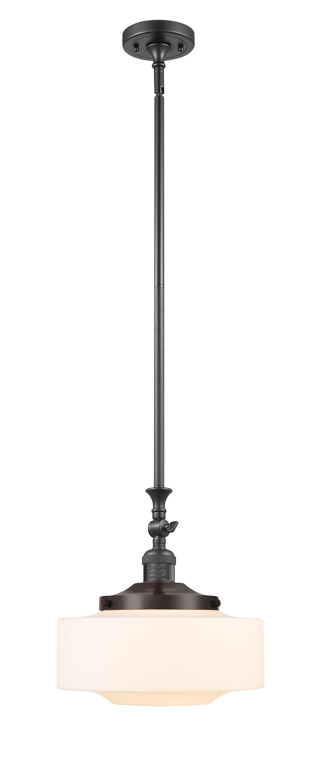 Innovations Lighting Bridgeton 12" Mini Pendant - Oil Rubbed Bronze Mini-Pendants Innovations Lighting   