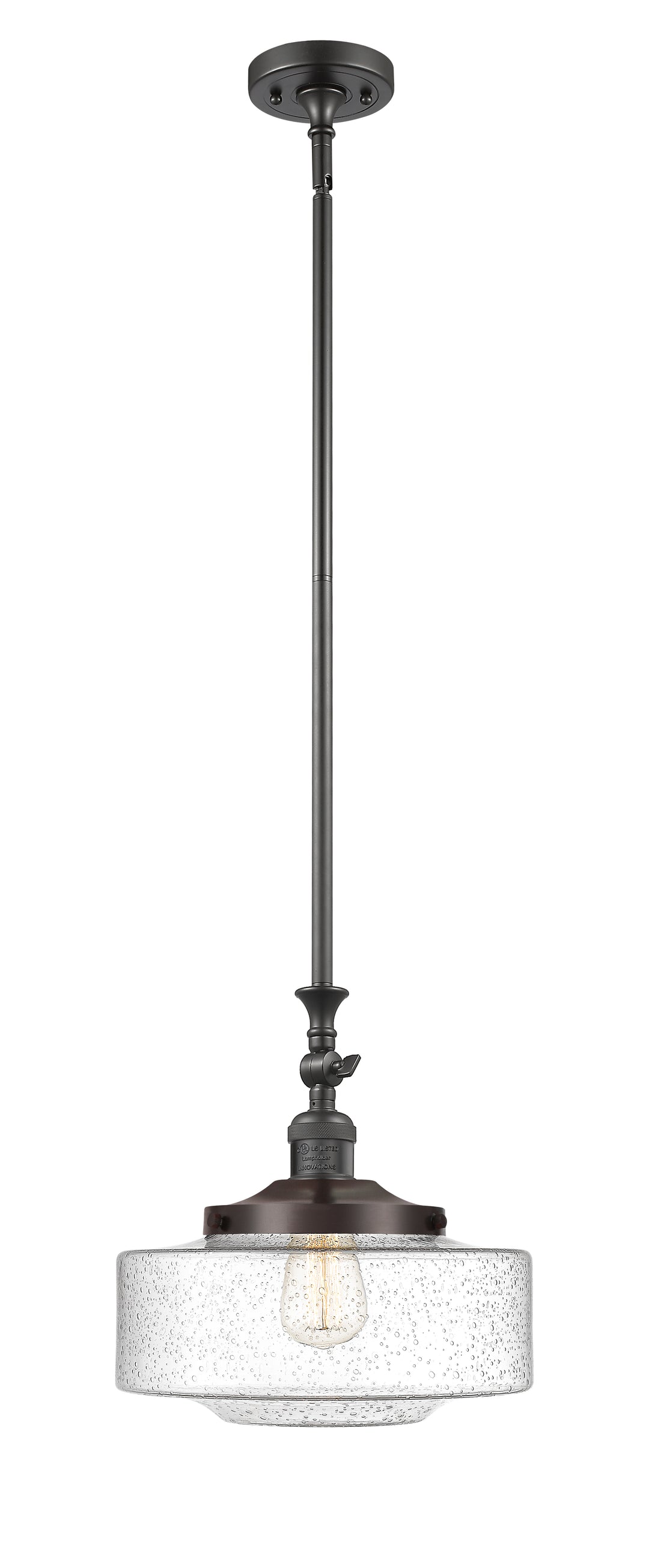 Innovations Lighting Bridgeton 12" Mini Pendant - Oil Rubbed Bronze Mini-Pendants Innovations Lighting   