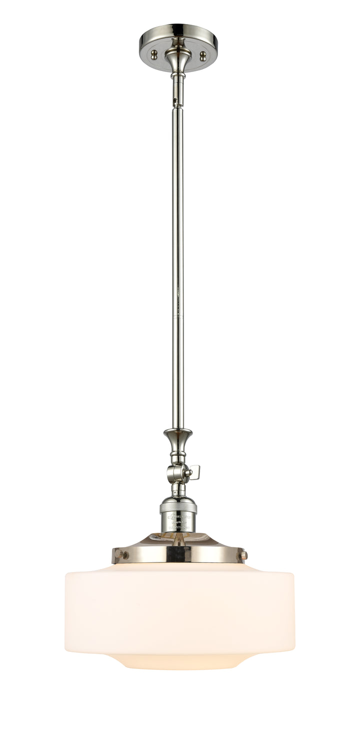 Innovations Lighting Bridgeton 12" Mini Pendant - Polished Nickel Mini-Pendants Innovations Lighting   