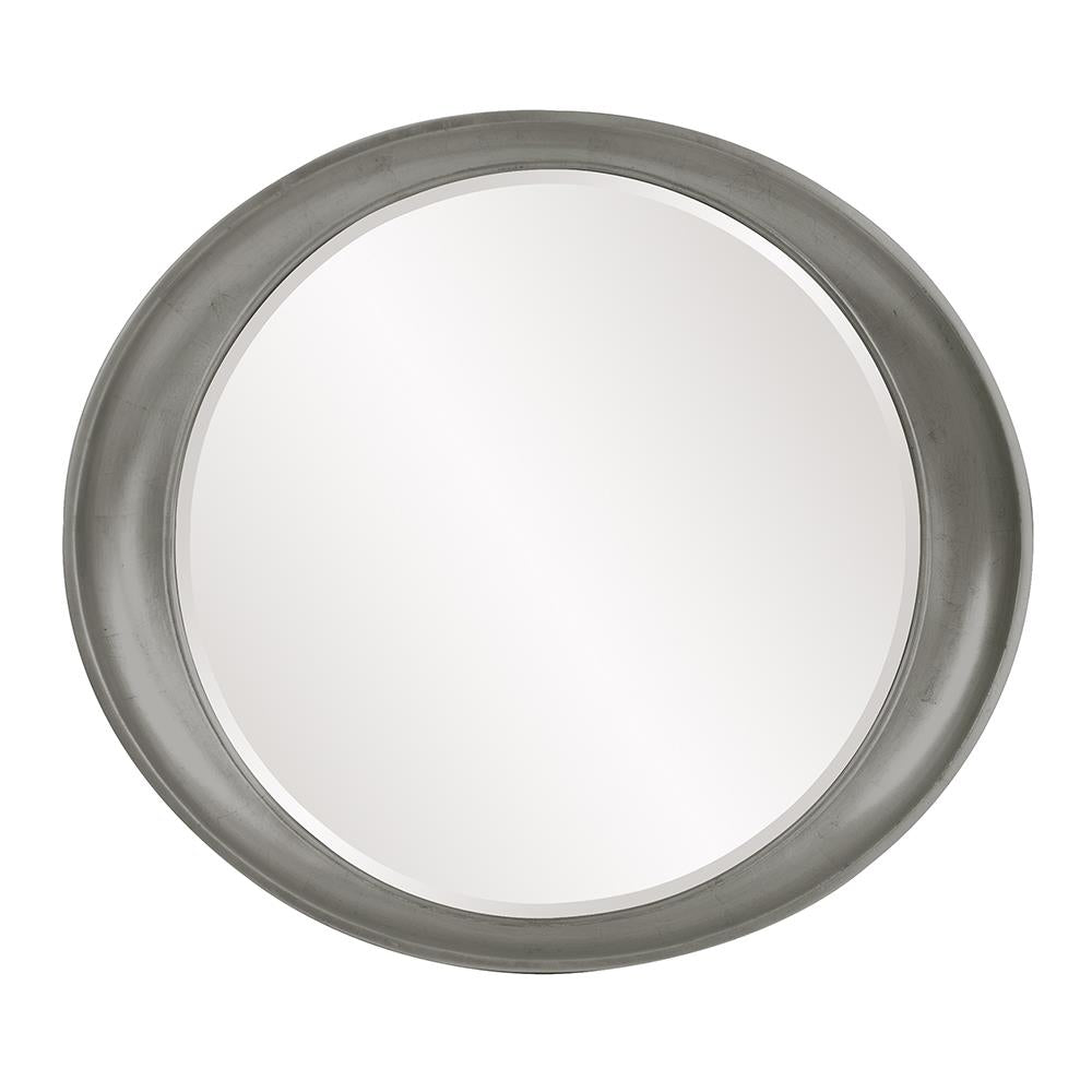 Howard Elliott Collection Ellipse Mirror - Glossy Nickel Mirrors Howard Elliott Collection   