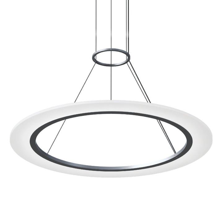 Sonneman Arctic Rings 30" Single LED Ring Pendant