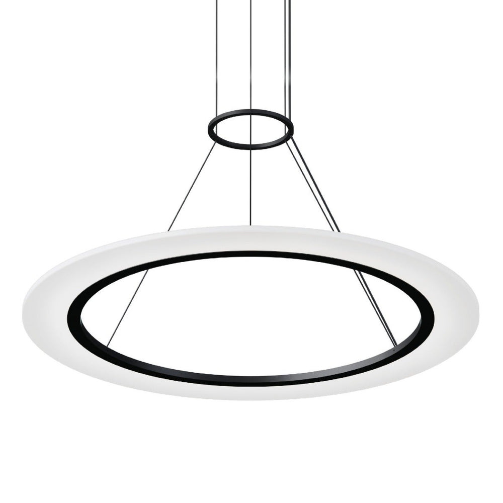 Sonneman Arctic Rings 30" Single LED Ring Pendant