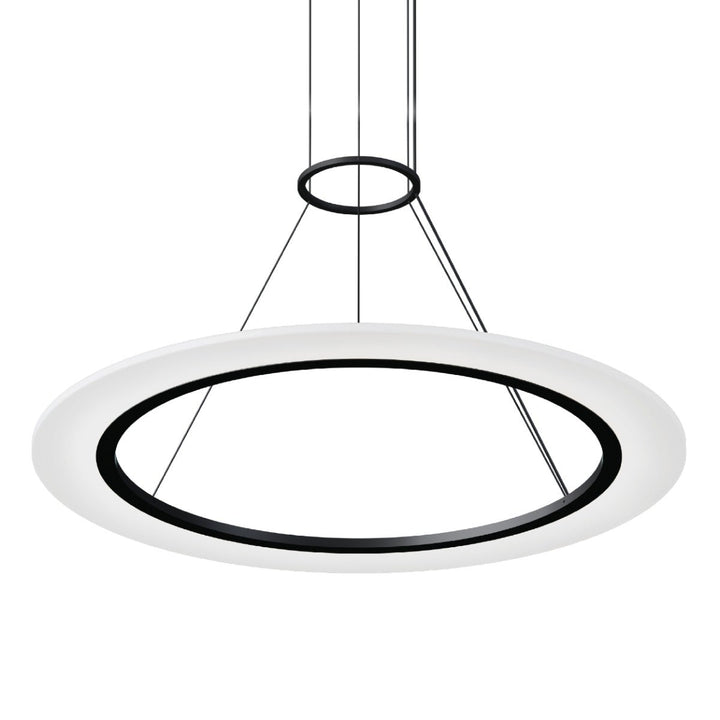 Sonneman Arctic Rings 30" Single LED Ring Pendant Pendants Sonneman   