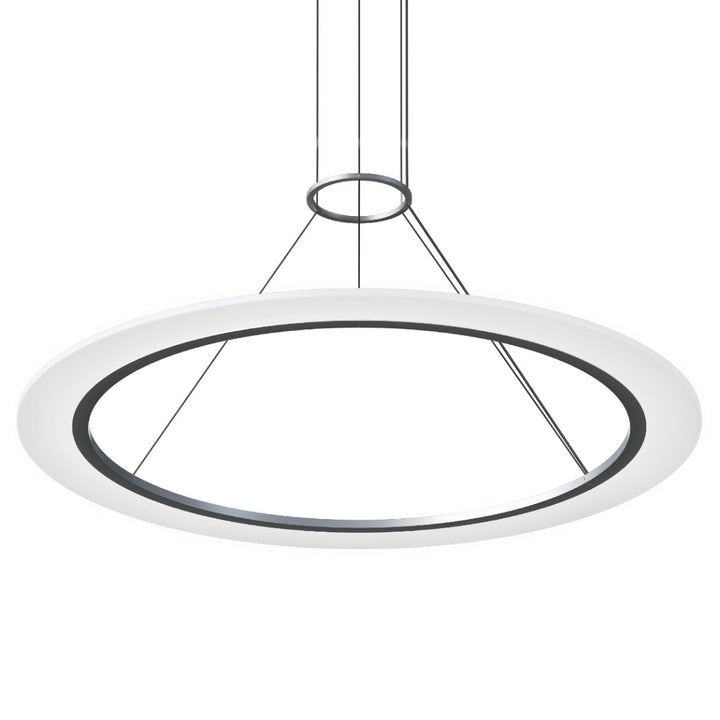 Sonneman Arctic Rings 36" Single LED Ring Pendant