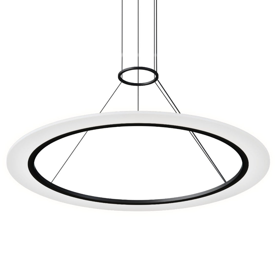 Sonneman Arctic Rings 36" Single LED Ring Pendant