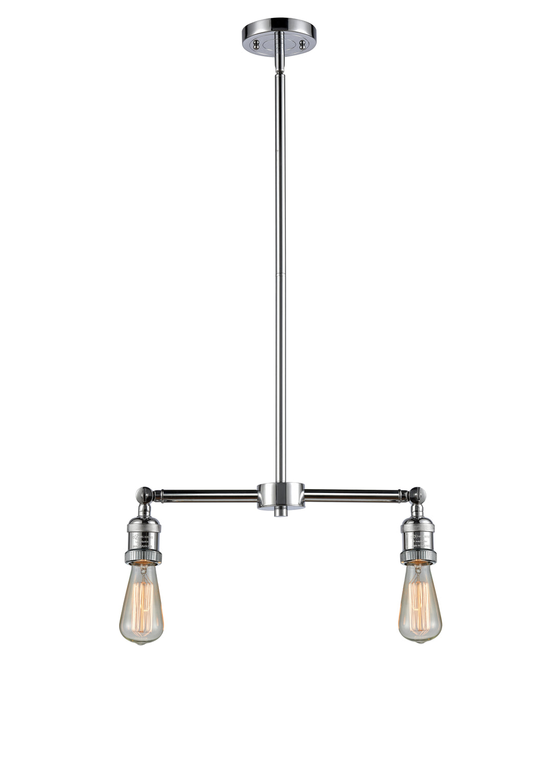 Innovations Lighting Bare Bulb Island Light - Polished Chrome