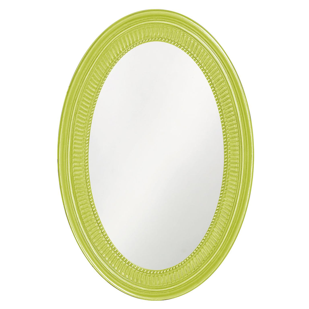 Howard Elliott Collection Ethan Mirror - Glossy Green Mirrors Howard Elliott Collection   