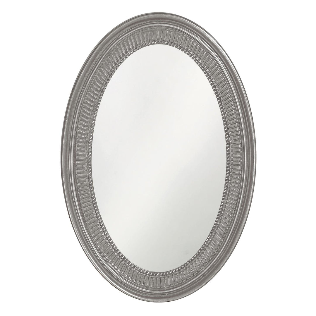 Howard Elliott Collection Ethan Mirror - Glossy Nickel Mirrors Howard Elliott Collection   