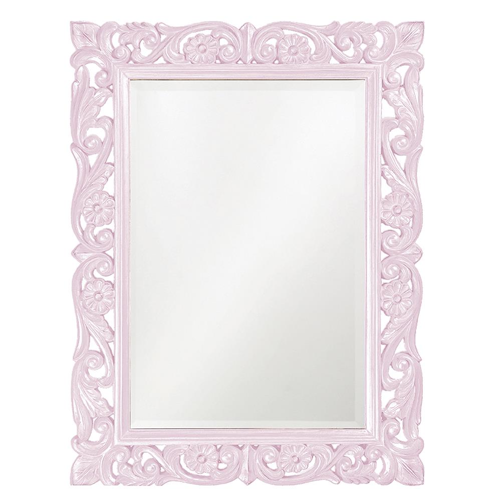 Howard Elliott Collection Chateau Mirror - Glossy Lilac Mirrors Howard Elliott Collection   