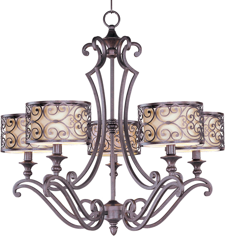 Maxim Mondrian-Single-Tier Chandelier