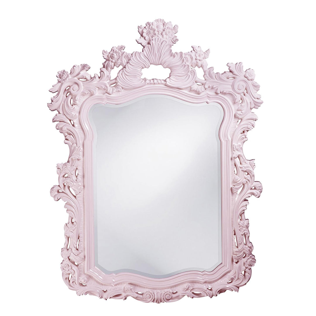 Howard Elliott Collection Turner Mirror - Glossy Lilac Mirrors Howard Elliott Collection   