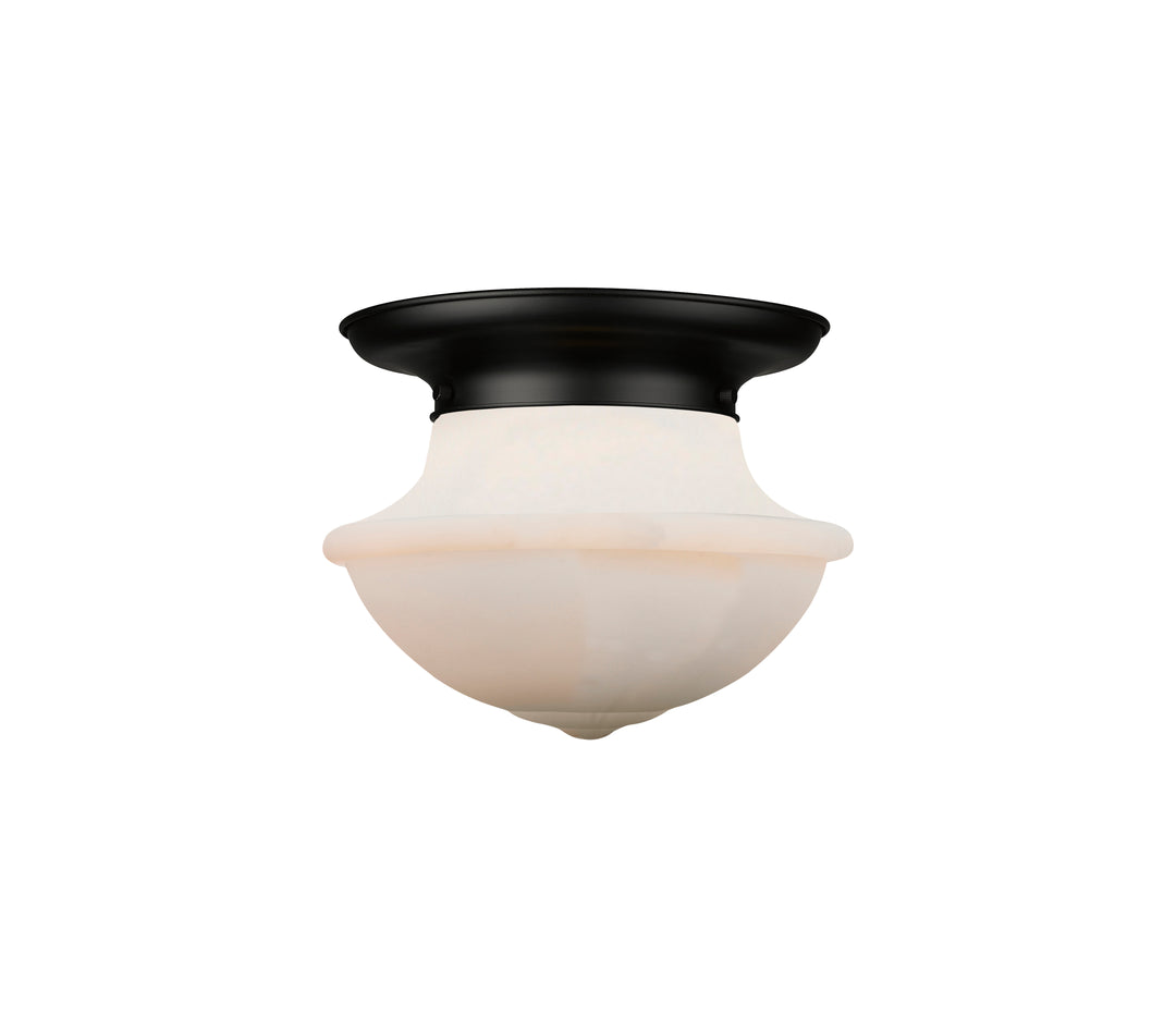 Innovations Lighting Oxford 12" Flush Mount - Matte Black Ceiling Flush Mounts Innovations Lighting Matte White ; Glass Type: Frosted  