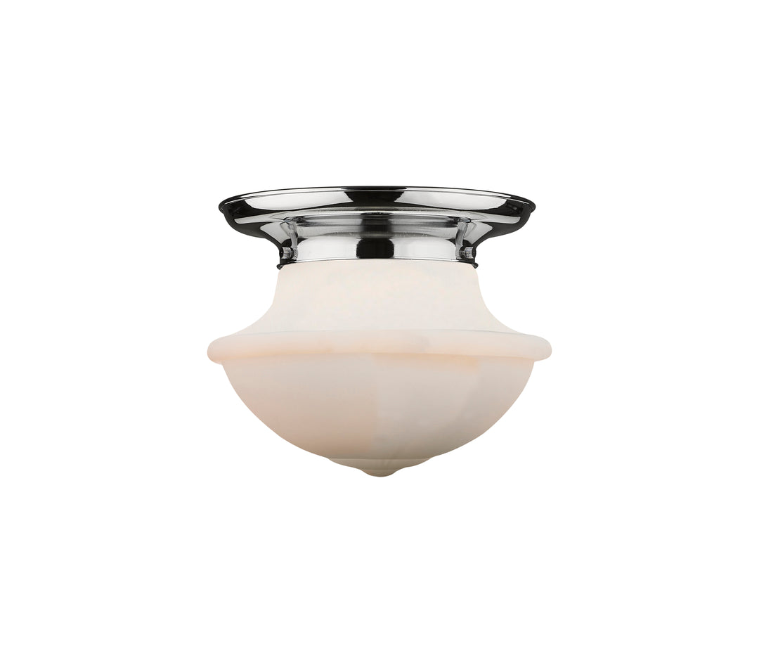 Innovations Lighting Oxford 12" Flush Mount - Polished Chrome Ceiling Flush Mounts Innovations Lighting Matte White ; Glass Type: Frosted  