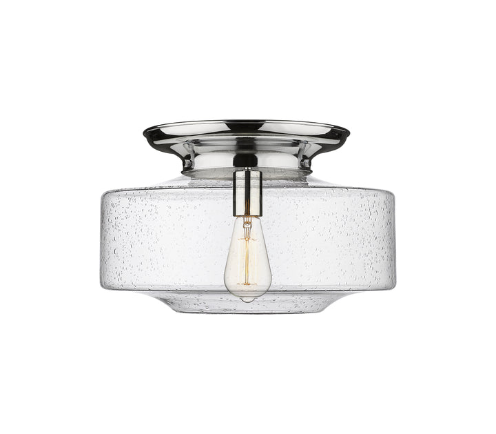 Innovations Lighting Bridgeton 16" Flush Mount Ceiling Flush Mounts Innovations Lighting Polished Chrome Seedy ; Glass Type: Seedy 