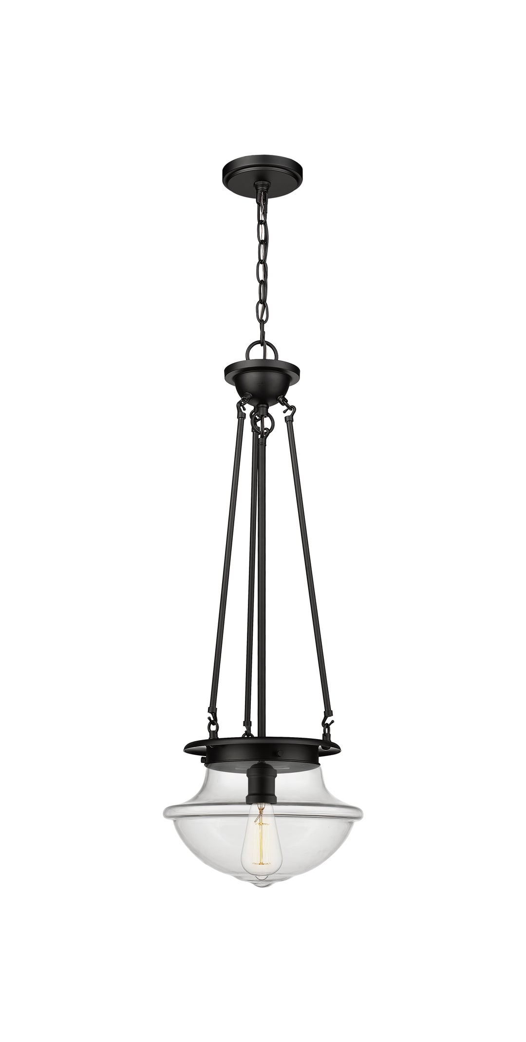 Innovations Lighting Oxford 12" Pendant - Matte Black