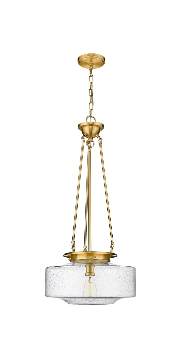 Innovations Lighting Bridgeton 16" Pendant Pendants Innovations Lighting Satin Gold Seedy ; Glass Type: Seeded 