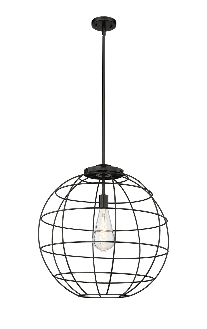 Innovations Lighting Lake Placid 22" Pendant - Matte Black Pendants Innovations Lighting   