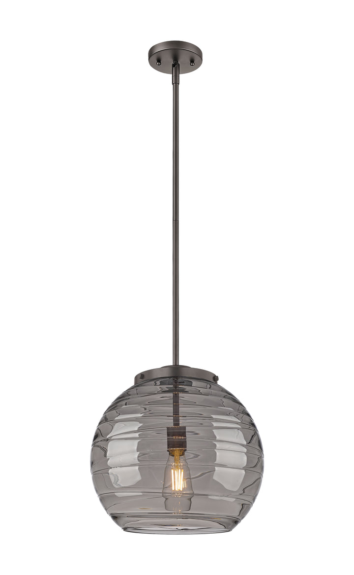 Innovations Lighting Athens Deco Swirl 14" Pendant - Oil Rubbed Bronze Pendants Innovations Lighting   