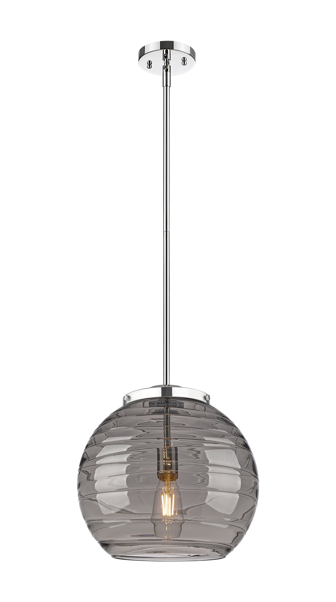 Innovations Lighting Athens Deco Swirl 14" Pendant - Polished Chrome Pendants Innovations Lighting   