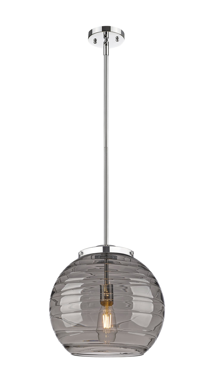 Innovations Lighting Athens Deco Swirl 14" Pendant - Polished Chrome Pendants Innovations Lighting   