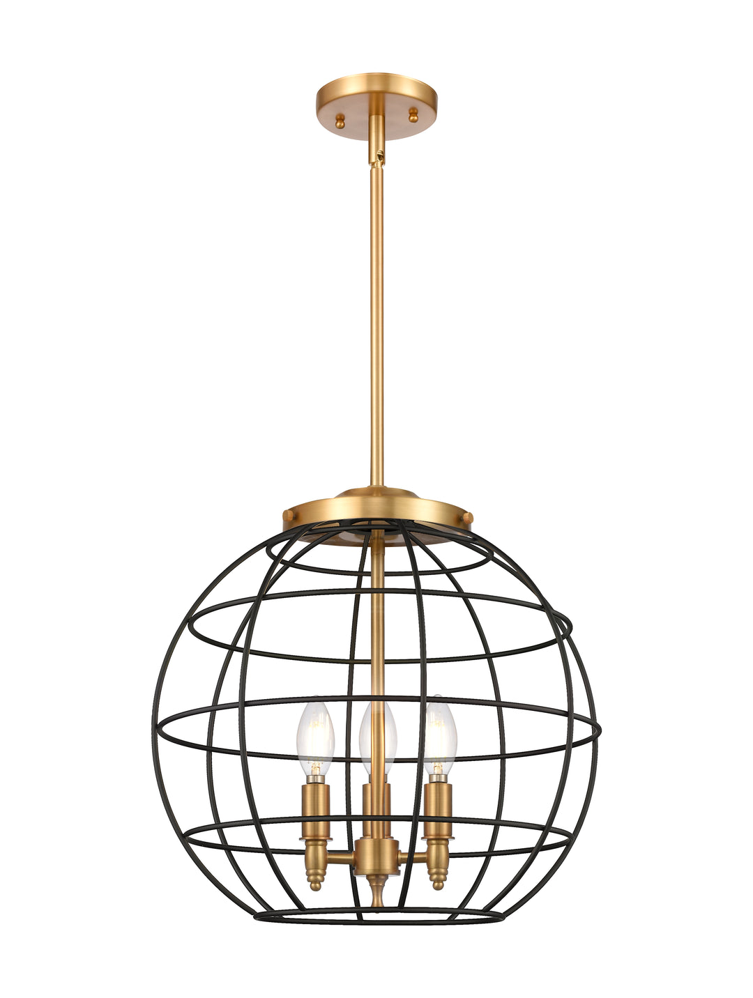 Innovations Lighting Lake Placid 16" Pendant - Satin Gold Pendants Innovations Lighting Default Title  