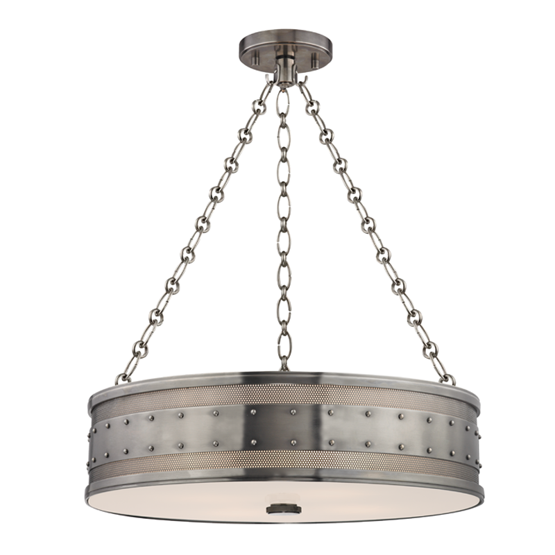 Hudson Valley Lighting Gaines Chandelier Chandelier Hudson Valley Lighting Historic Nickel  