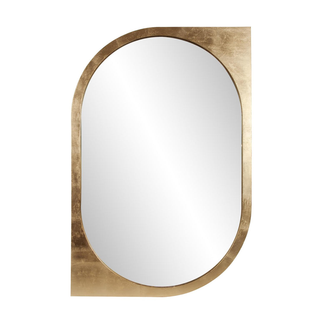 Howard Elliott Collection Golden Klimt Oval Mirror Mirrors Howard Elliott Collection   