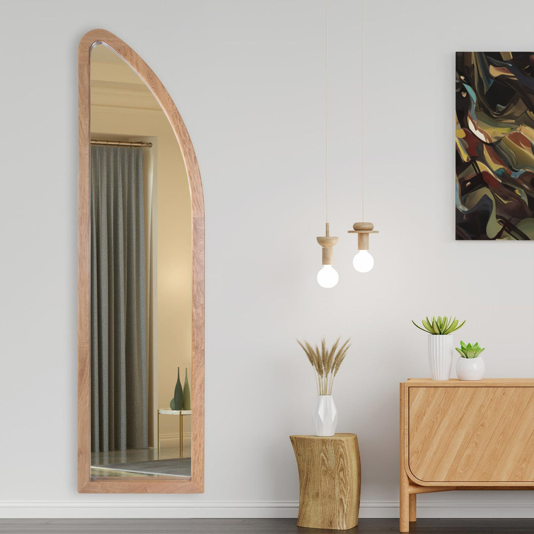 Howard Elliott Collection McKenna Sloped Right Oversized Mirror Mirrors Howard Elliott Collection   