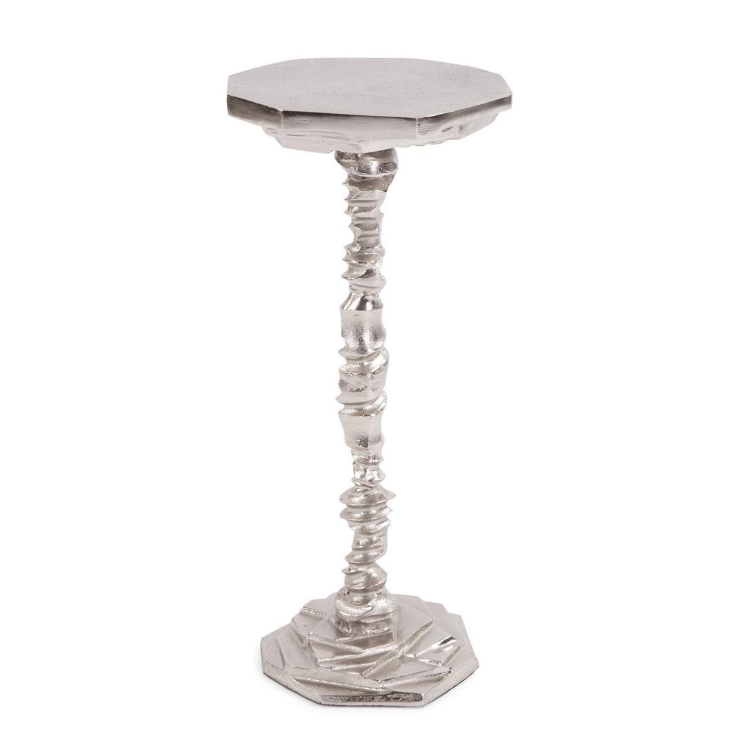 Howard Elliott Collection Rock Cut Cast Aluminum Martini Table Decorative Tables Howard Elliott Collection   