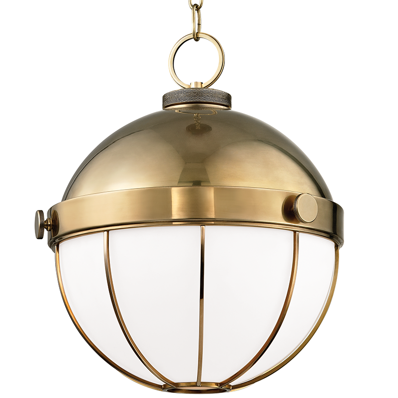 Hudson Valley Lighting Sumner Pendant Pendant Hudson Valley Lighting Aged Brass  