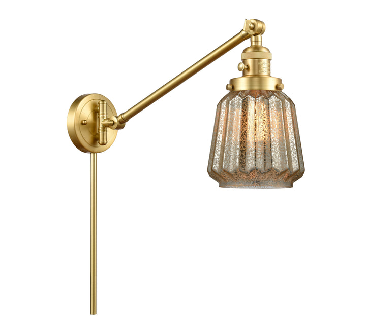 Innovations Lighting Chatham Swing Arm - Satin Gold