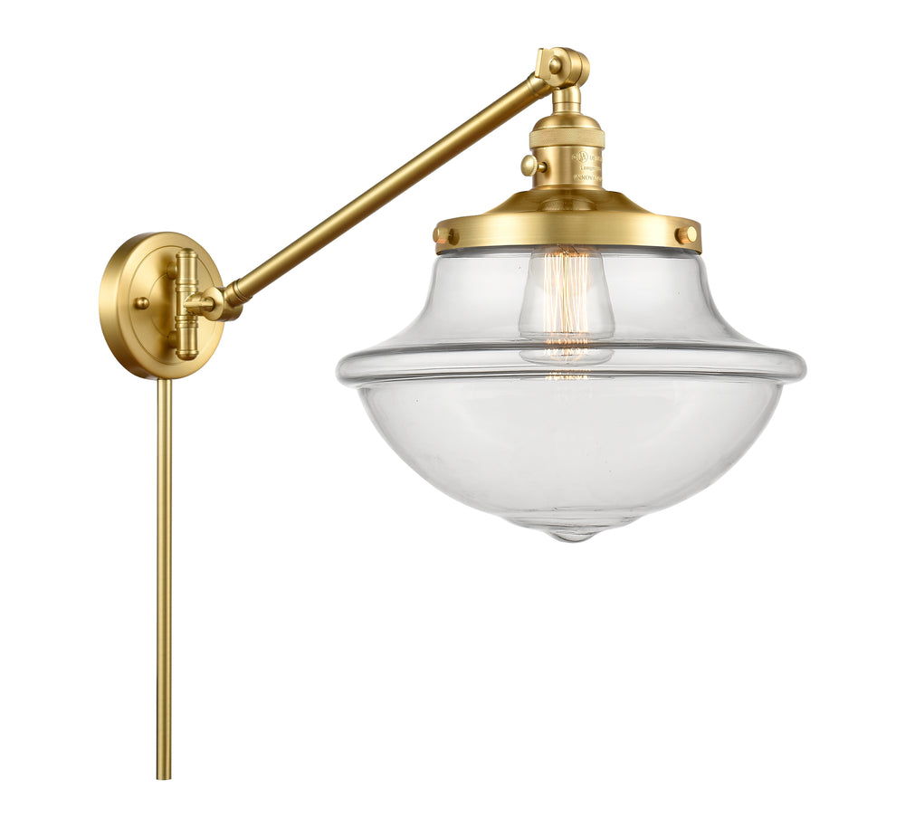 Innovations Lighting Oxford 12" Swing Arm - Satin Gold Reading | Swing Arms Innovations Lighting   