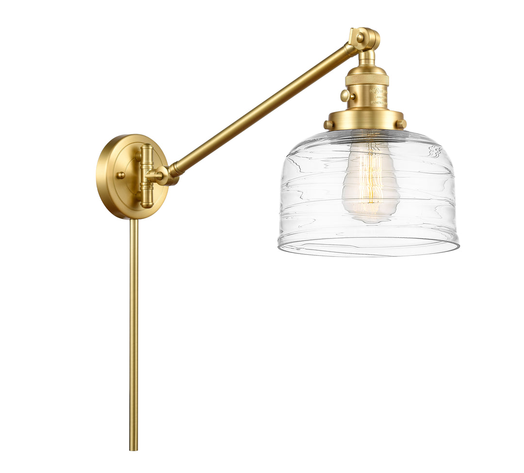 Innovations Lighting Bell 8" Swing Arm - Satin Gold Reading | Swing Arms Innovations Lighting   