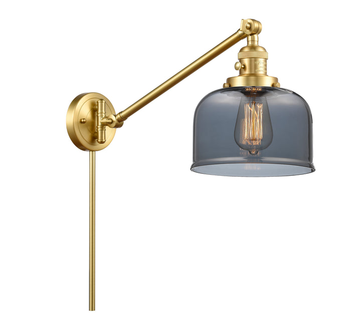 Innovations Lighting Bell 8" Swing Arm - Satin Gold Reading | Swing Arms Innovations Lighting   