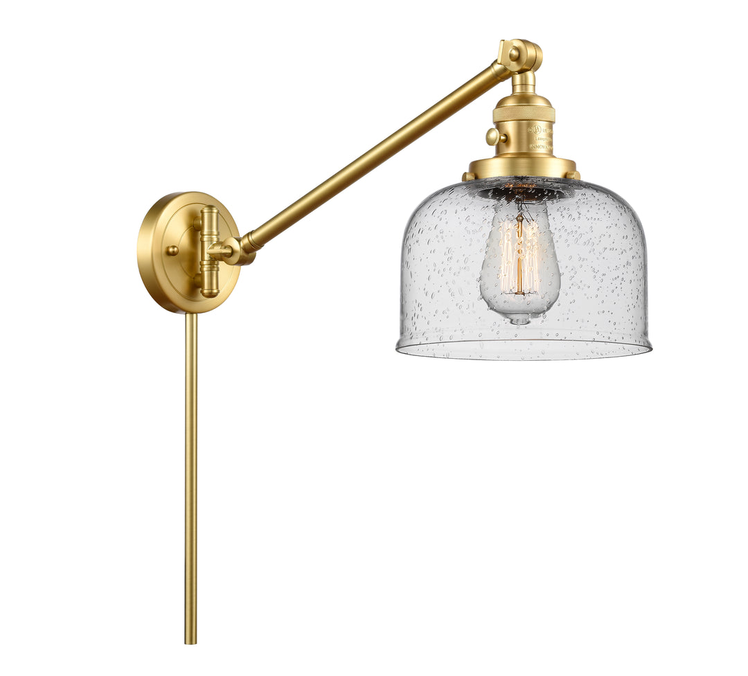 Innovations Lighting Bell 8" Swing Arm - Satin Gold Reading | Swing Arms Innovations Lighting   