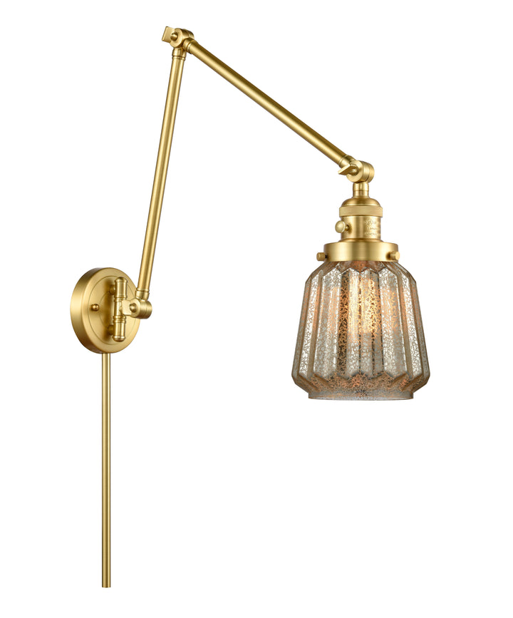 Innovations Lighting Chatham Swing Arm - Satin Gold