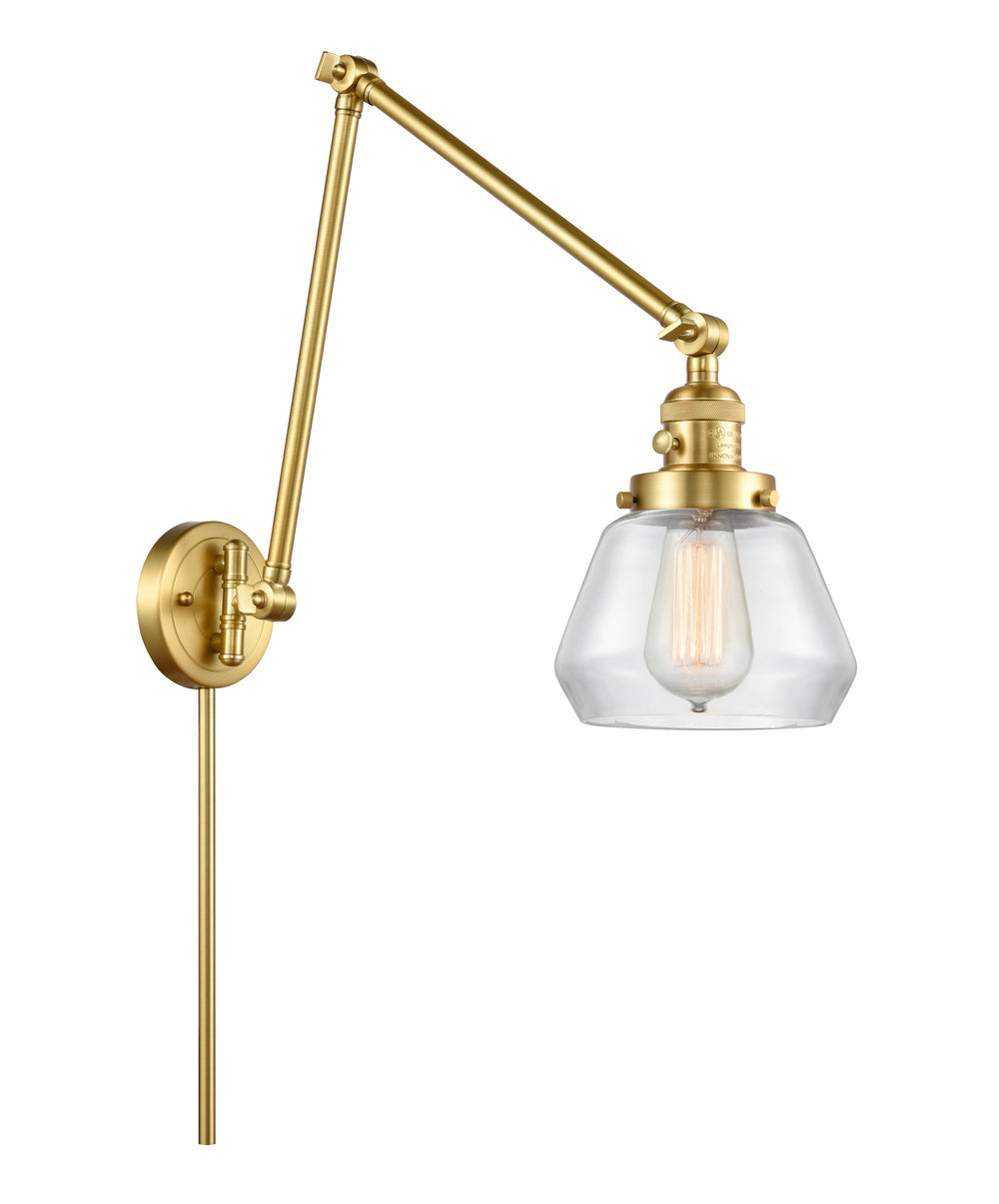 Innovations Lighting Fulton Swing Arm - Satin Gold